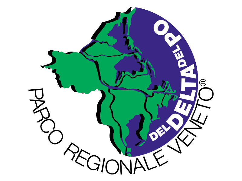 The logo of Parco Regionale Veneto del Delta del Po